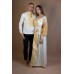 Embroidered shirt "Golden Lotus"